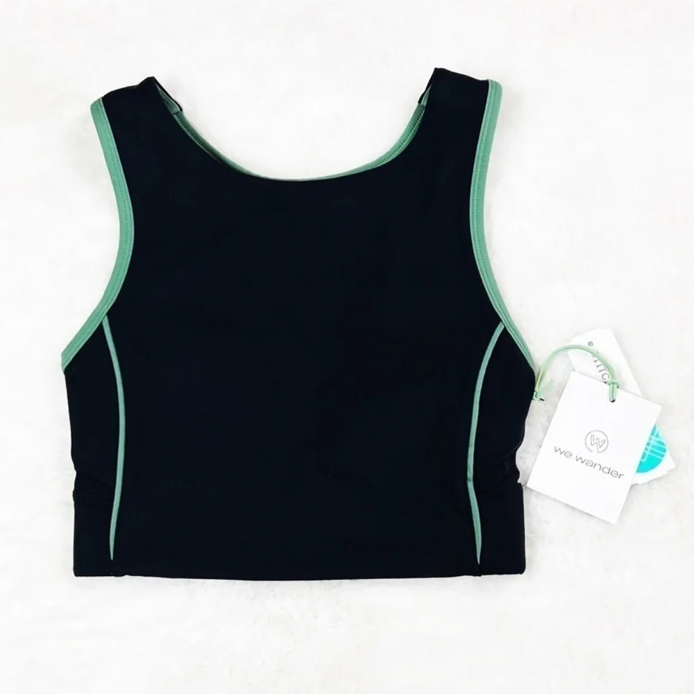 NWT StitchFix We Wander Active Longline Laser Cut Sports Bra